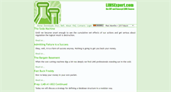 Desktop Screenshot of limsexpert.com