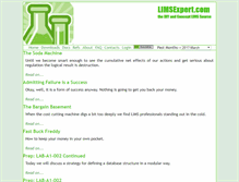 Tablet Screenshot of limsexpert.com